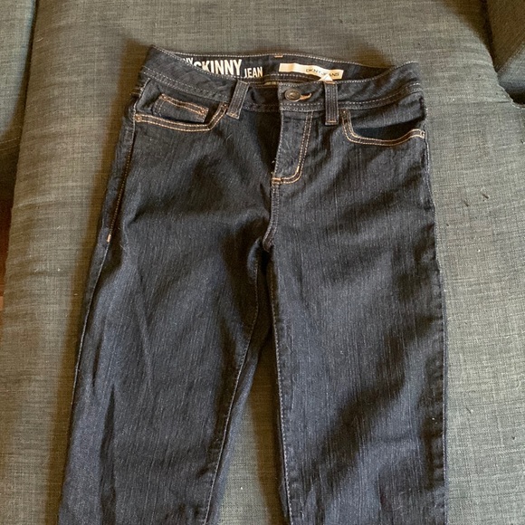DKNY jeans, black, size 4. - Picture 1 of 3